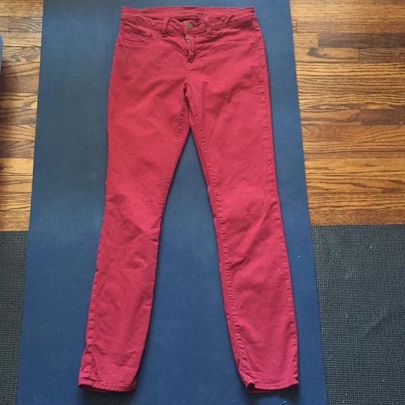 Red J Brand jeans, size 27 - Picture 1 of 2